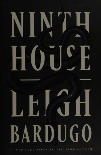 Ninth House cover by Leigh Bardugo - occult dark academia where Yale's magic runs on privilege and its maintenance runs on Alex Stern