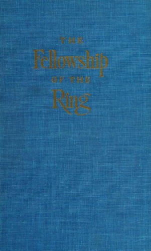 The Fellowship of the Ring cover by J.R.R. Tolkien - epic fantasy with Norse myth and Old English bones under the invented names