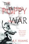The Poppy War cover by R.F. Kuang - grimdark military fantasy rooted in the Second Sino-Japanese War